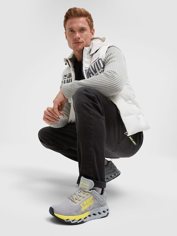CAMP DAVID Power Running Sneaker mit Strick-Struktur in Grau