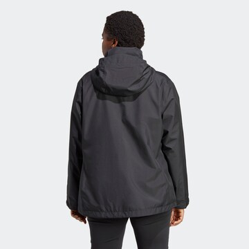 ADIDAS TERREX Athletic Jacket in Black