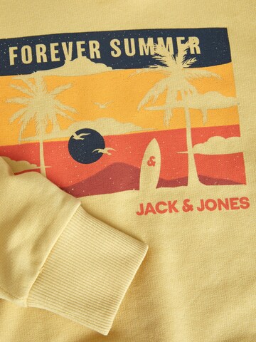 Jack & Jones Junior Tréning póló - sárga
