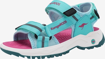 KangaROOS Sandals in Green: front