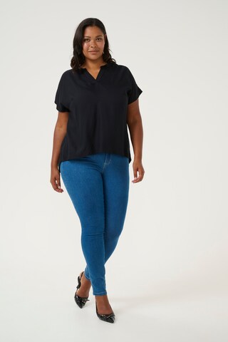 KAFFE CURVE Blouse 'Canny' in Black