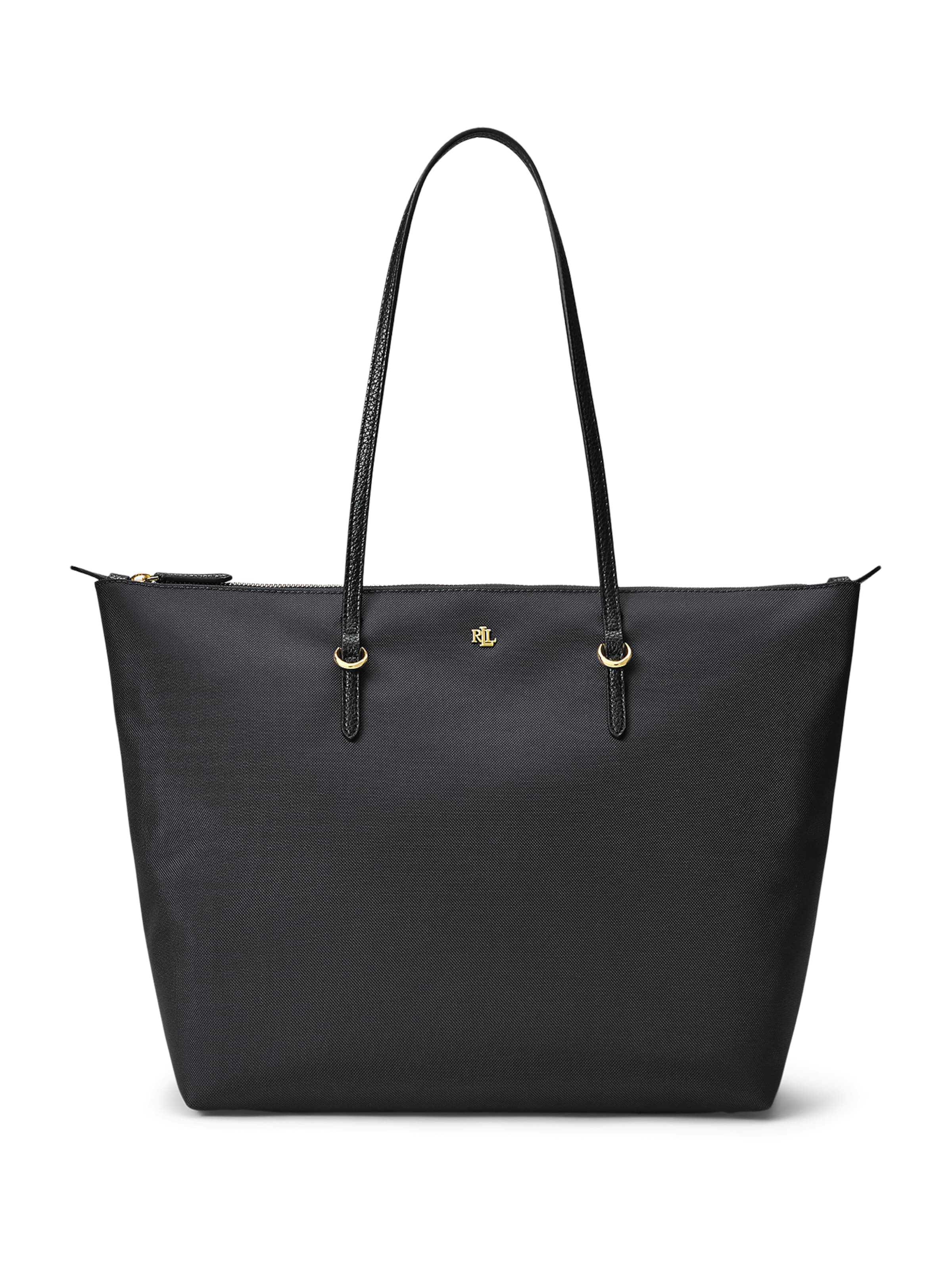 Lauren Ralph Lauren Nakupovalna torba 'KEATON' | črna barva: sprednja stran