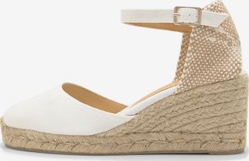 balta Castañer Espadrilės 'Carol': priekis