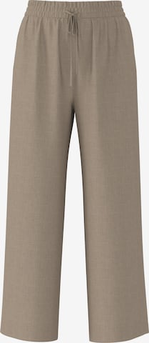 Pantalon 'Viva-Gulia' SELECTED FEMME en marron : devant