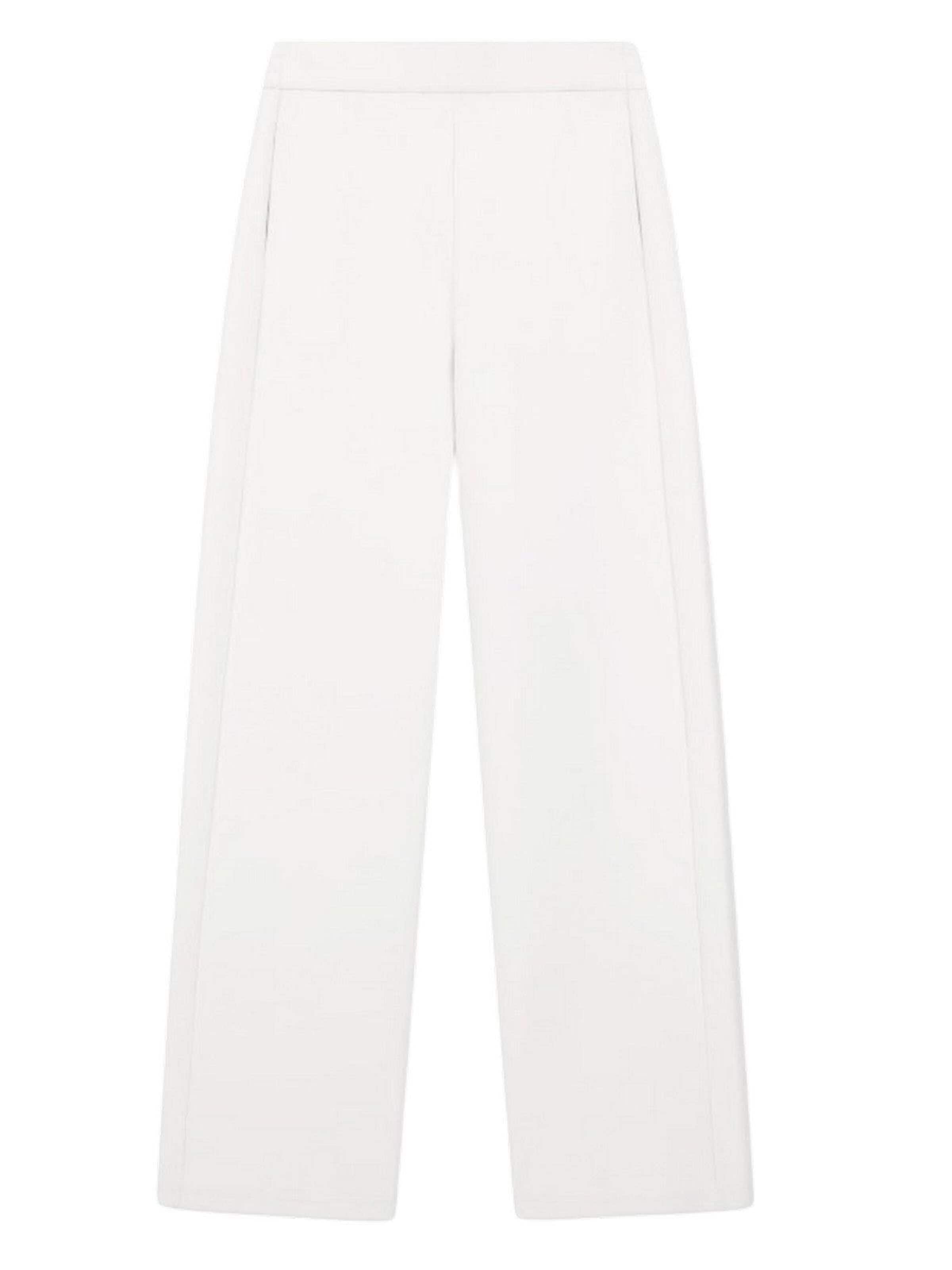 Emporio Armani Regular Broek in Beige: voorkant