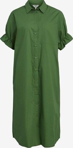 OBJECT Košilové šaty 'Dora' – zelená: přední strana