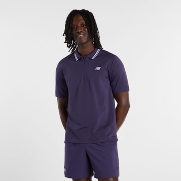 new balance - Camiseta funcional 'Tournament' en lila: frente
