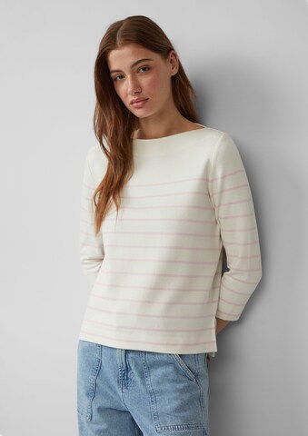 s.Oliver Sweatshirt in Roze: voorkant
