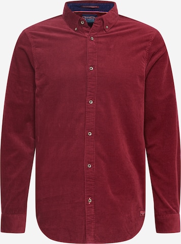 SCOTCH & SODA Regular fit Button Up Shirt in Red: front