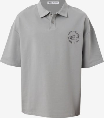 T-Shirt VAMOS CLO en gris : devant