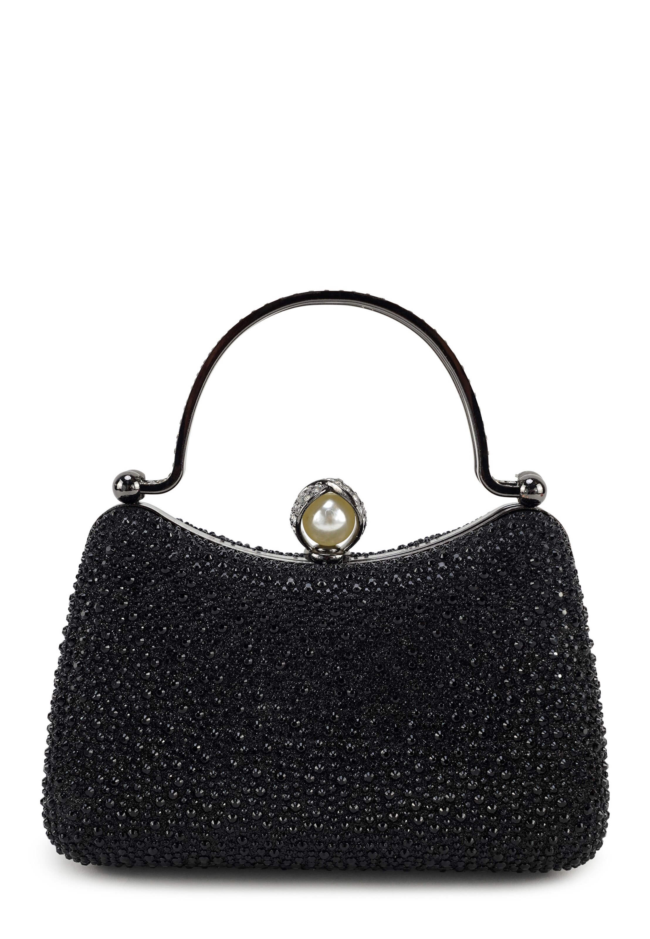 HARPA Clutch 'ORALEI' in Zwart: voorkant