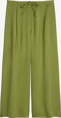 Loosefit Pantalon Marc O'Polo en vert : devant