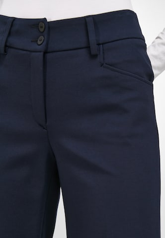 Bootcut Pantalon à plis 'Cornelia' Peter Hahn en bleu