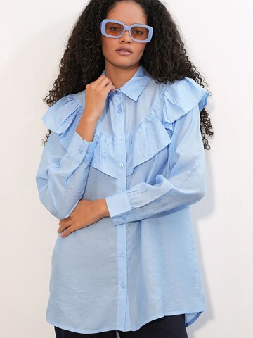 Bigdart Blouse in Blauw