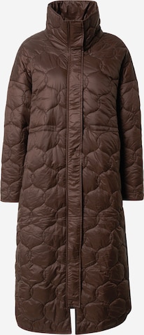 minimum Between-Seasons Coat 'Planda' in Brown: front