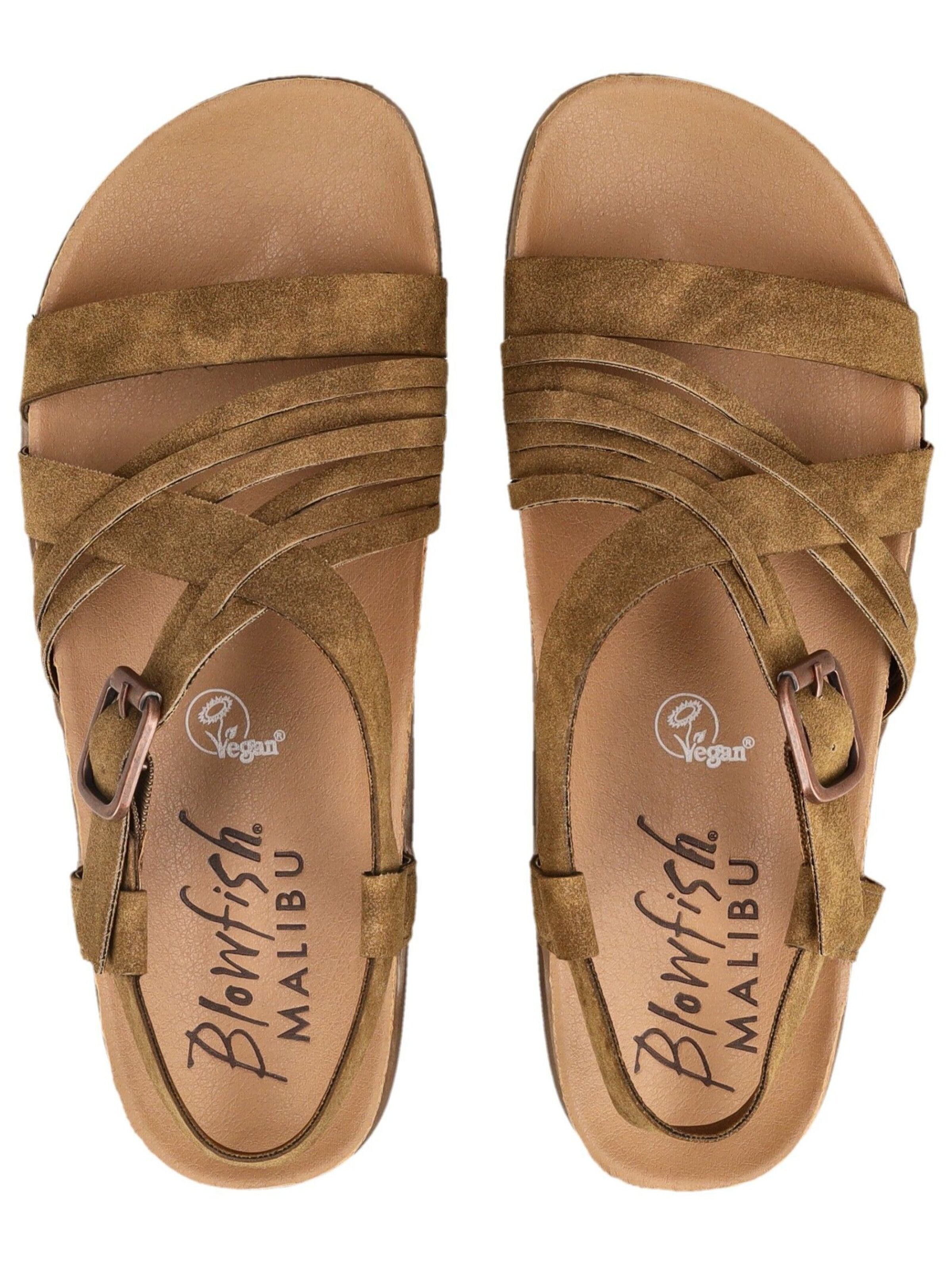 Blowfish Malibu Sandalen met riem in Bruin