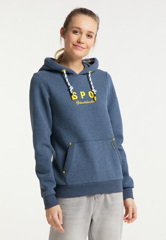 Schmuddelwedda Sweatshirt 'Sankt Peter-Ording' in Blue: front