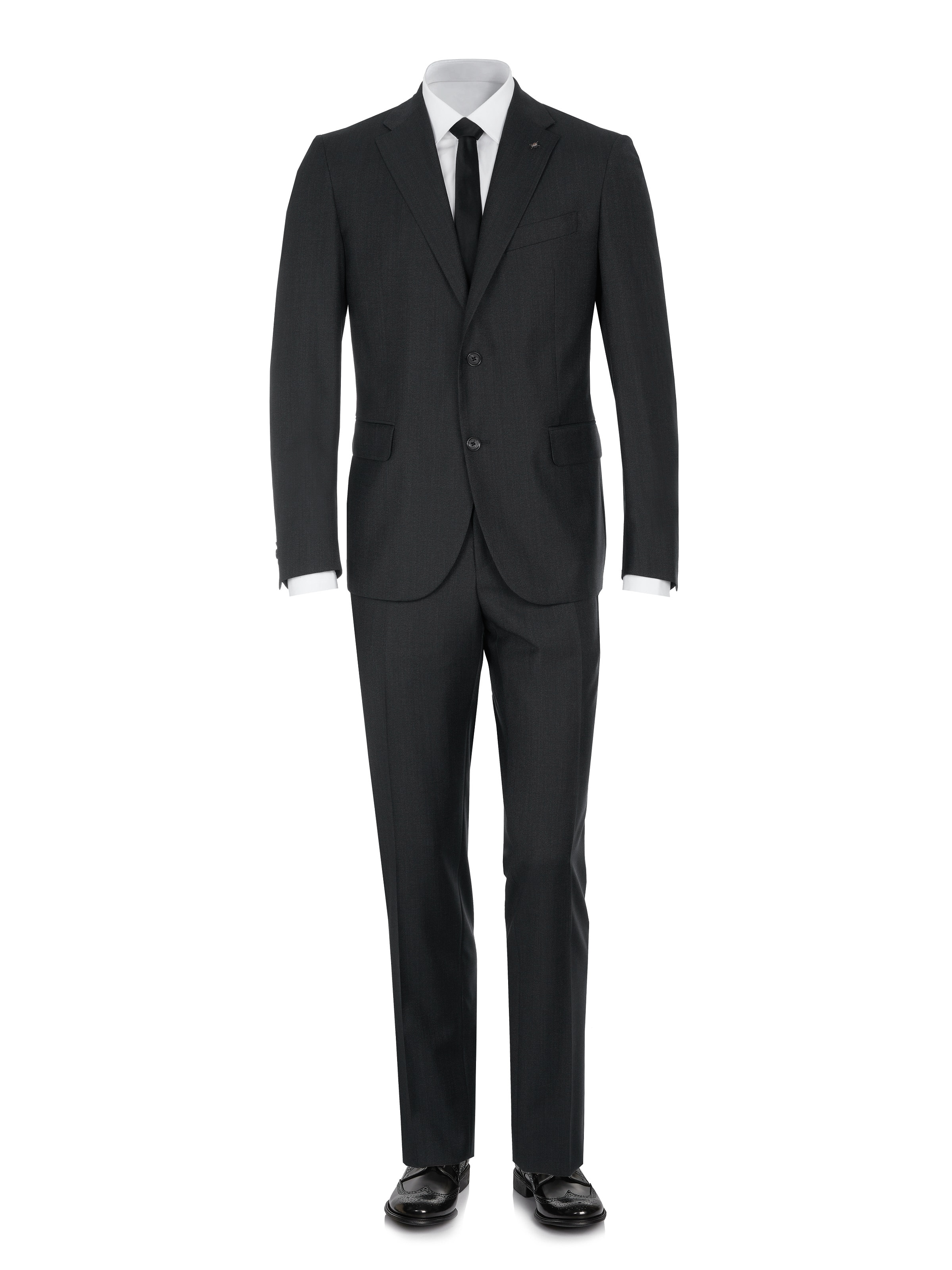 Corneliani Regular Suit 'Corneliani Anzug' in Grey: front