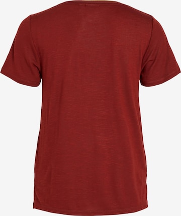 VILA Shirt 'NOEL' in Rood