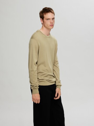 SELECTED HOMME Sweater 'SLHTRAY' in Green