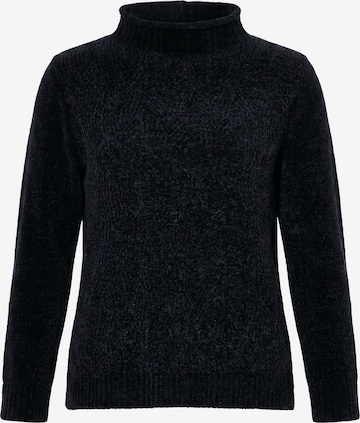 Ulla Popken Pullover in Schwarz: Vorderseite