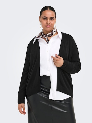 Cardigan ONLY Carmakoma en noir : devant