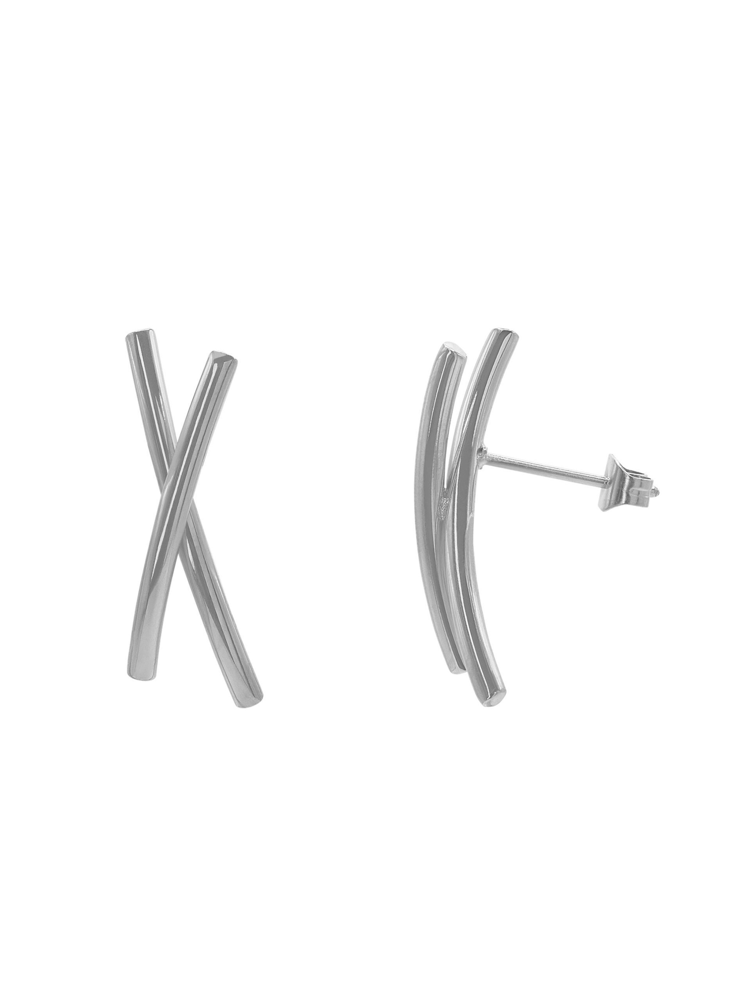 Boucles d'oreilles Heideman en argent