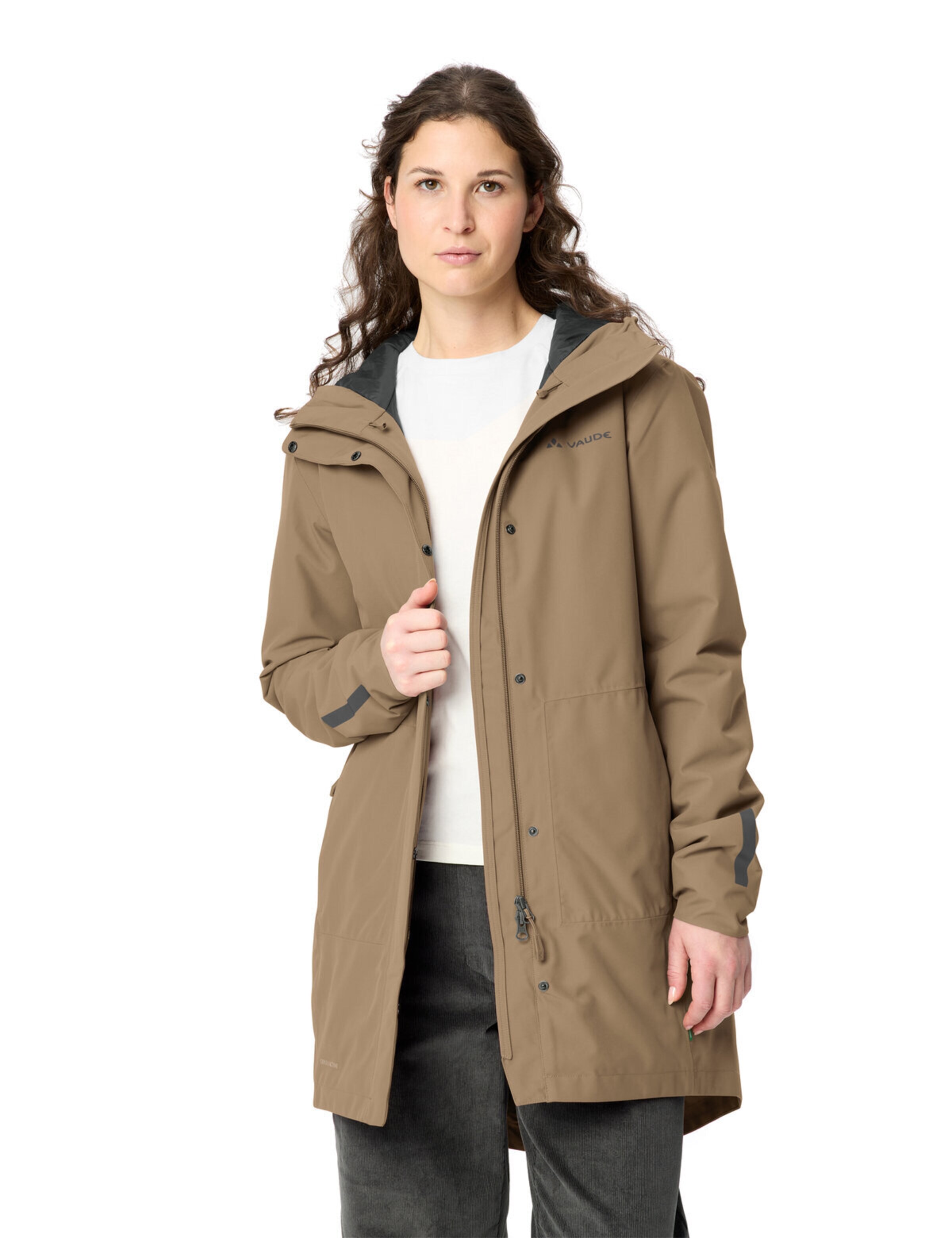 VAUDE Outdoorjacke 'Cyclist II' in Beige