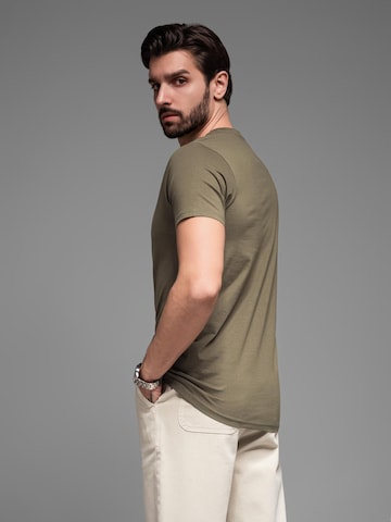 Ombre Shirt in Groen