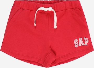 GAP Regular Shorts in Rot: predná strana