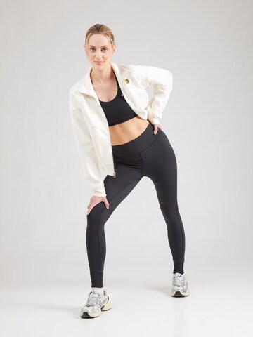 NIKE Αθλητική ζακέτα φούτερ 'HRTGE' σε μπεζ