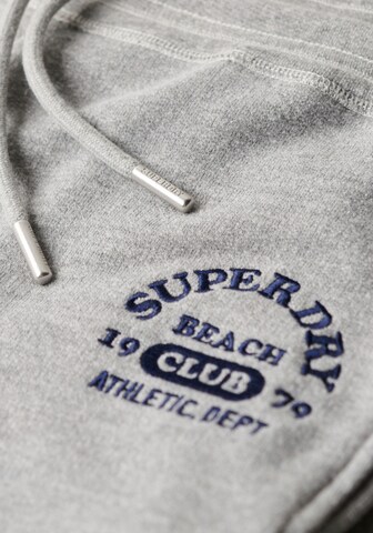 Superdry Flared Broek 'Athletic Essentials' in Grijs