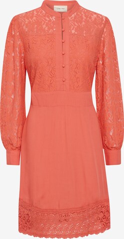 Cream Dress 'Milla' in Orange: front