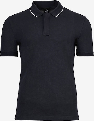 ARMANI EXCHANGE - Camiseta en azul: frente
