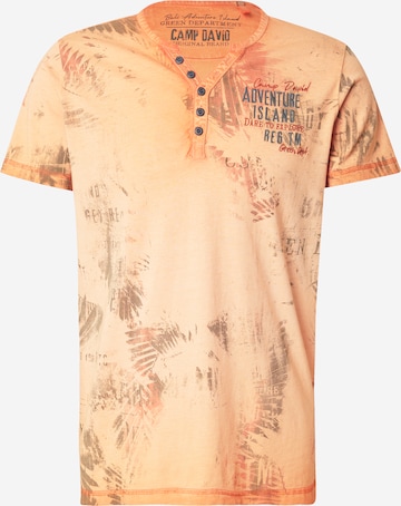 CAMP DAVID Paita värissä oranssi: etupuoli