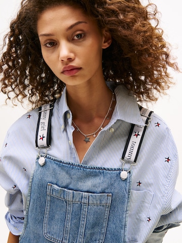 Tommy Jeans Платье 'TOMMY GIRL DENIM DUNGAREE' в Смешанный
