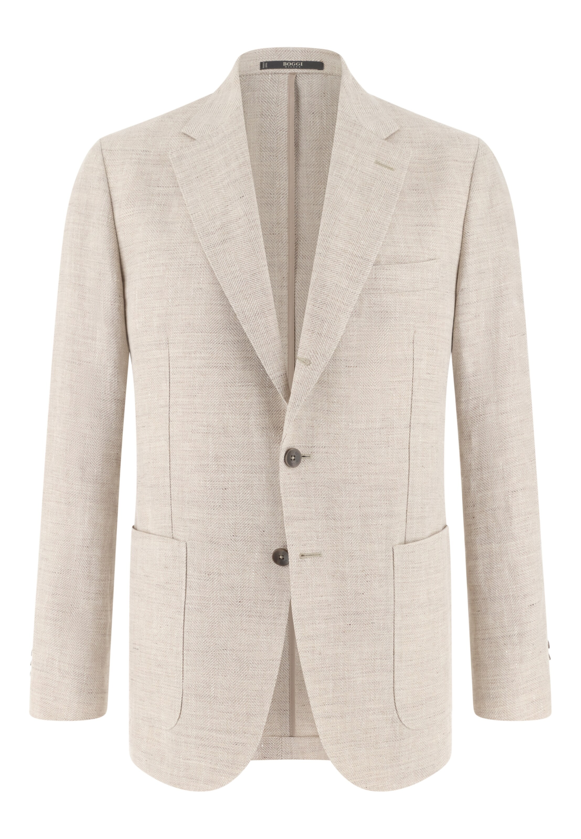 Boggi Milano Blazer in Beige: front