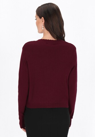 usha BLACK LABEL - Cárdigan en rojo