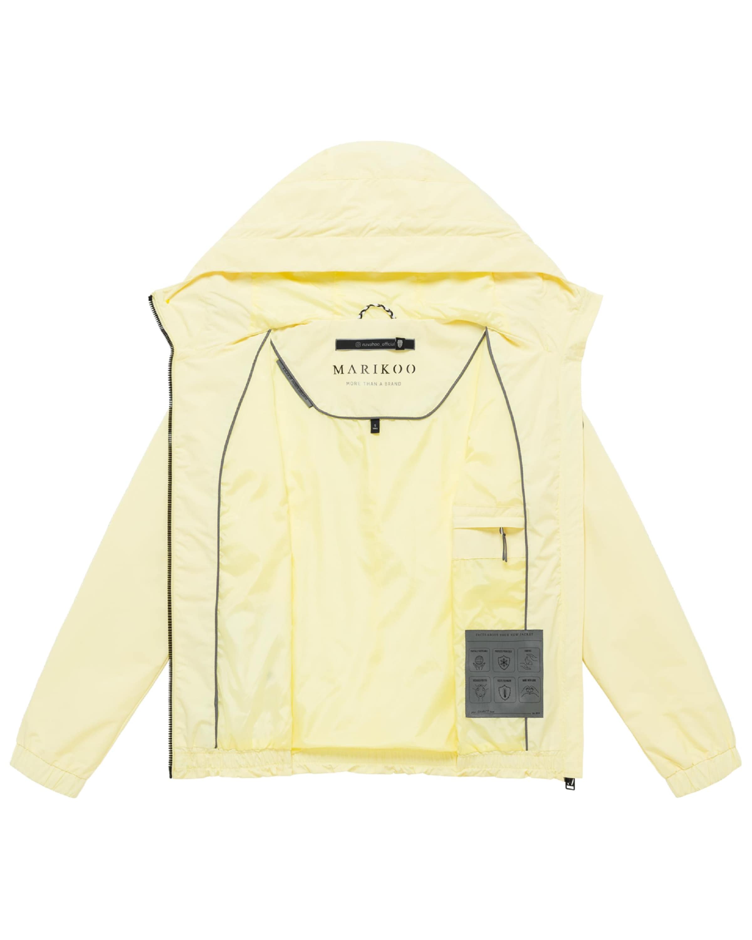 Veste mi-saison 'Yoshikoo 16' MARIKOO en jaune