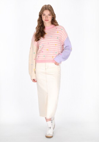 MYMO - Pullover em rosa