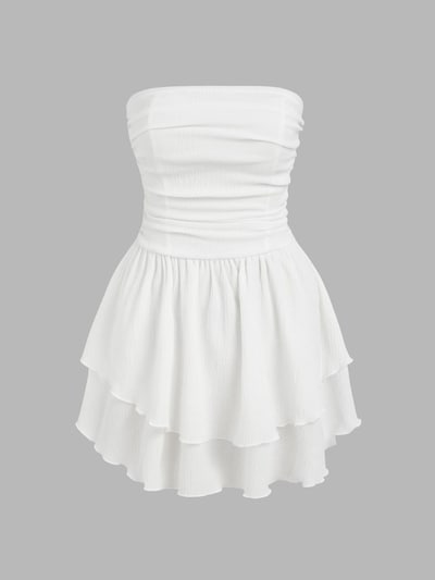 Hiccup Cocktail Dress in White, Item view