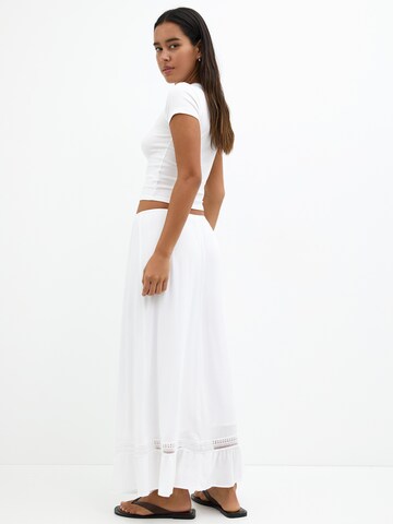 Gonna di Pull&Bear in bianco