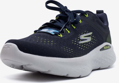 SKECHERS Sneaker 'Go Run Lite' in marine / azur / limone / grau, Produktansicht