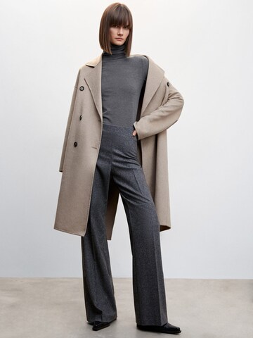 MANGO Shirt 'NECKY' in Grau