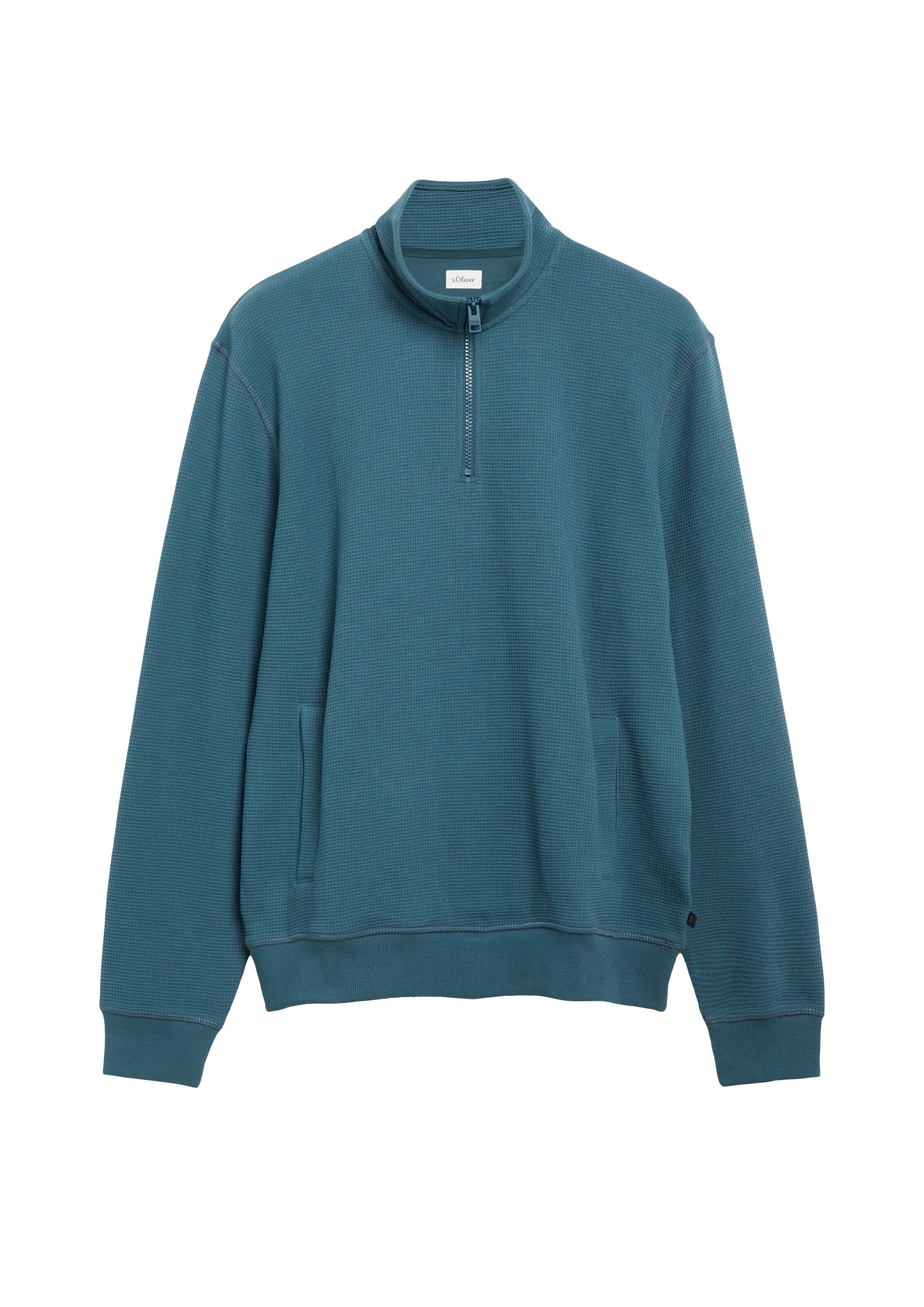 s.Oliver Sweatshirt in Blue: front