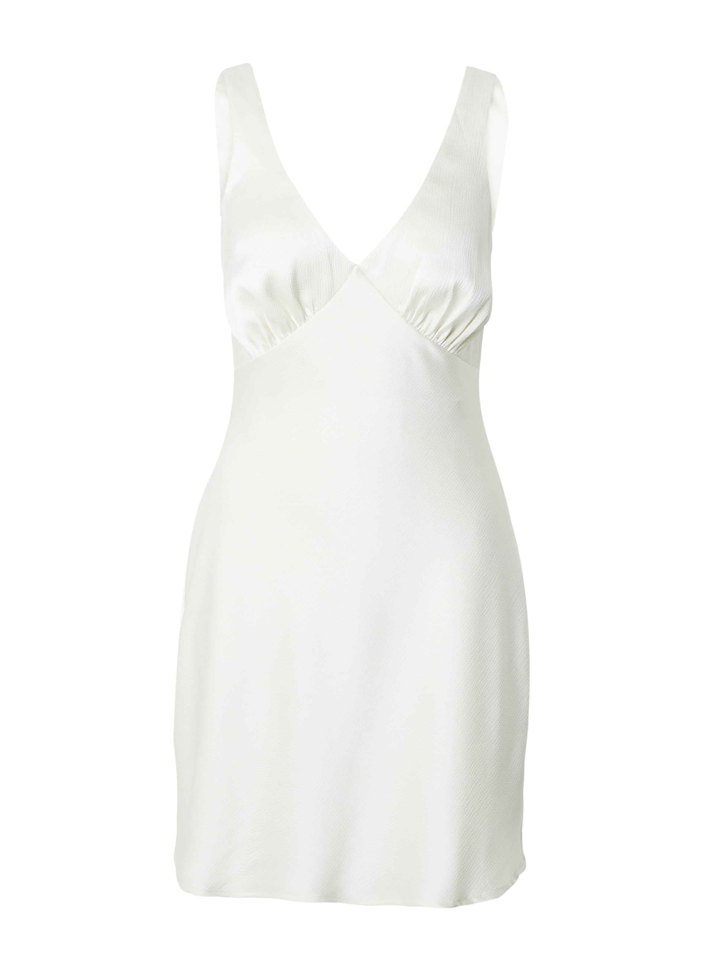 Nasty Gal Коктейльное платье в Белый: спереди