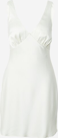 Robe de cocktail Nasty Gal en blanc : devant