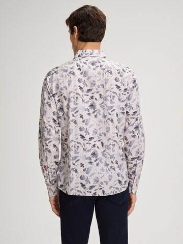 JOOP! Jeans Regular Fit Hemd 'Hansen' in Beige