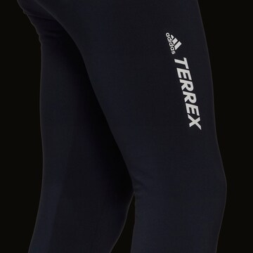 ADIDAS TERREX Skinny Sportondergoed in Blauw