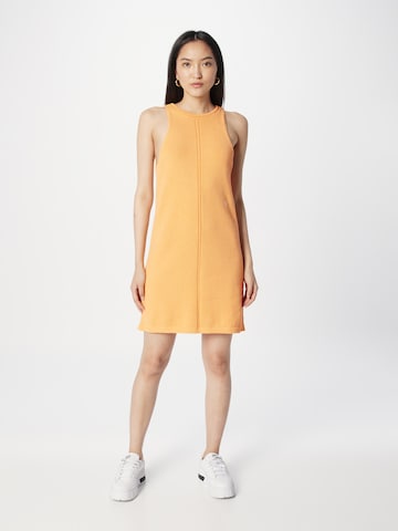 Calvin Klein Jeans Knit dress in Orange: front